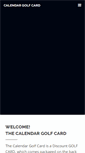 Mobile Screenshot of calendargolfcard.com